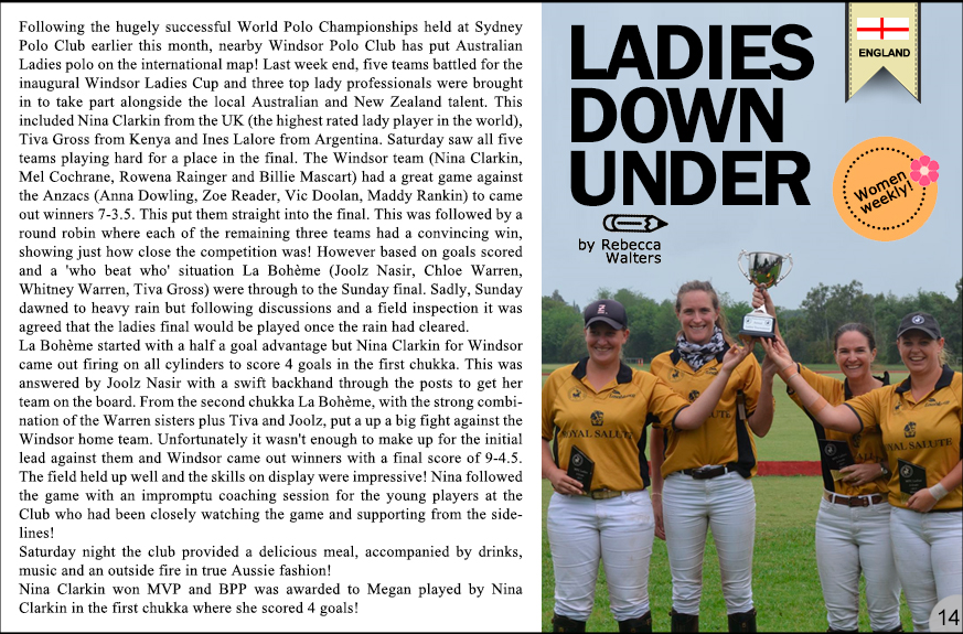 Click polo Ladies 2 Nov2017