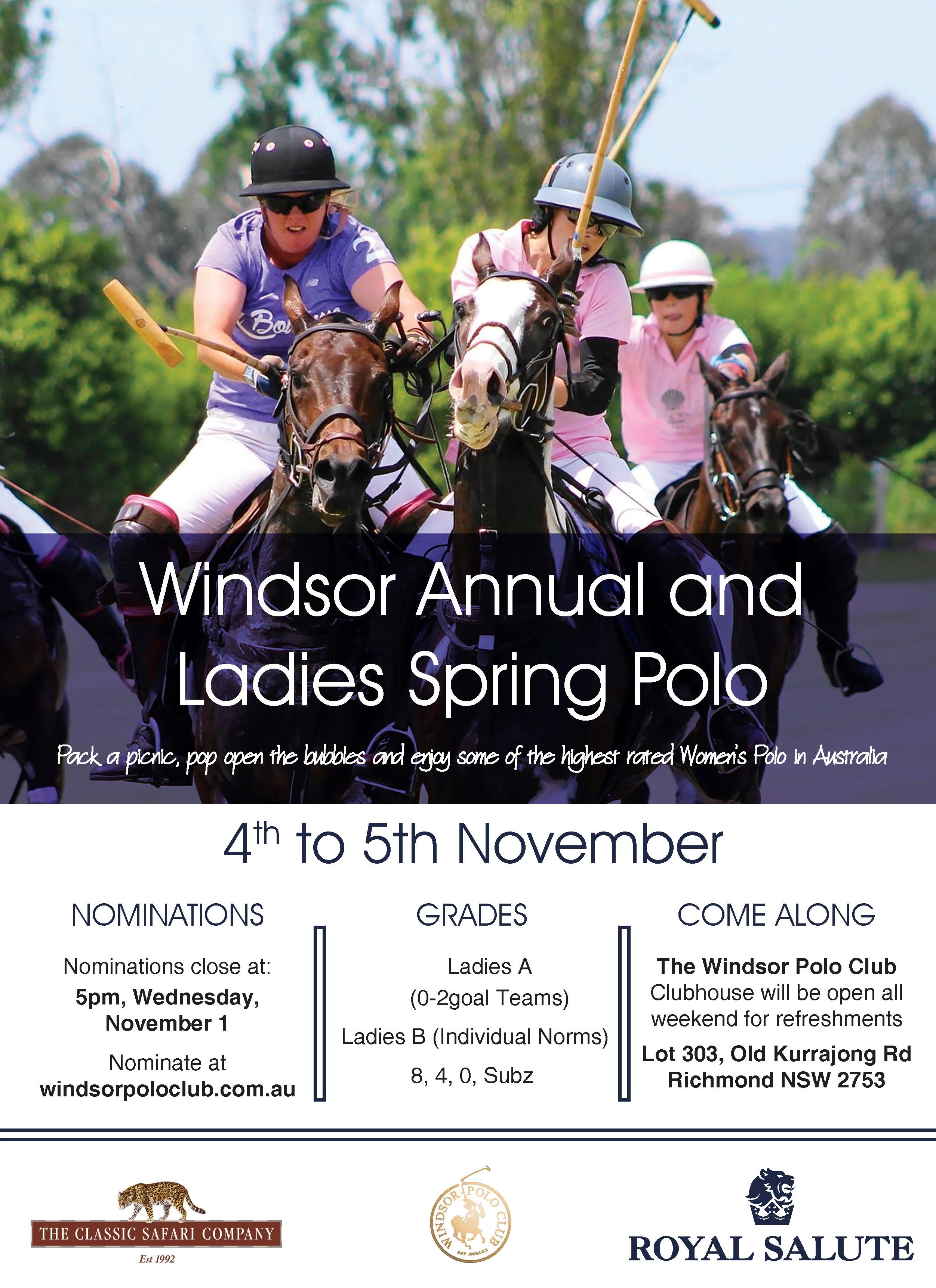 Windsor Annual Spring Ladies Flyer2017